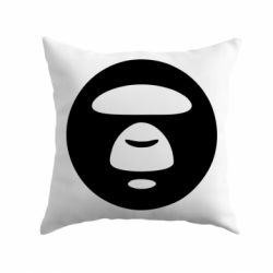 Подушка Logo Bape Monkey - PrintSalon