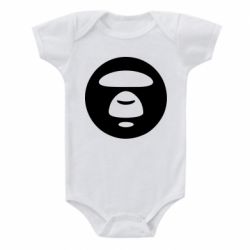 Детский бодик Logo Bape Monkey - PrintSalon