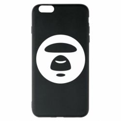 Чехол для iPhone 6 Plus/6S Plus Logo Bape Monkey - PrintSalon