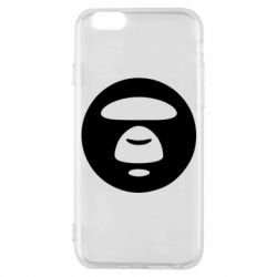 Чехол для iPhone 6/6S Logo Bape Monkey - PrintSalon