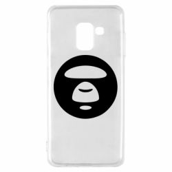 Чехол для Samsung A8 2018 Logo Bape Monkey - PrintSalon