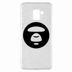 Чехол для Samsung A8+ 2018 Logo Bape Monkey - PrintSalon