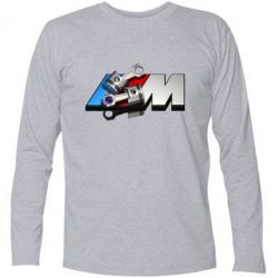 Футболка с длинным рукавом Logo BMW  3 - PrintSalon