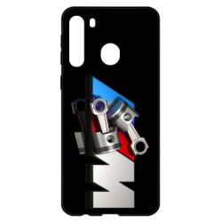 Чехол для Samsung A21 Logo BMW  3 - PrintSalon