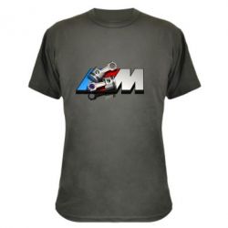 Камуфляжная футболка Logo BMW  3 - PrintSalon