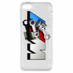 Чехол для iPhone5/5S/SE Logo BMW  3 - PrintSalon