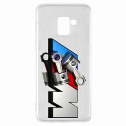 Чехол для Samsung A8+ 2018 Logo BMW  3 - PrintSalon
