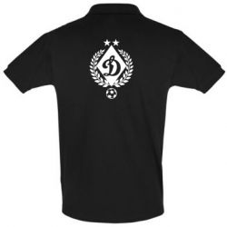 Мужское поло Лого Динамо с колосками - PrintSalon