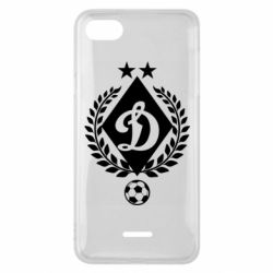 Чехол для Xiaomi Redmi 6A Лого Динамо с колосками - PrintSalon