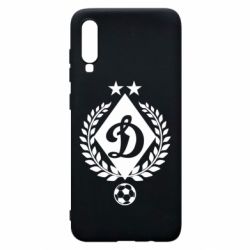 Чехол для Samsung A70 Лого Динамо с колосками - PrintSalon