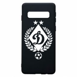 Чехол для Samsung S10 Лого Динамо с колосками - PrintSalon