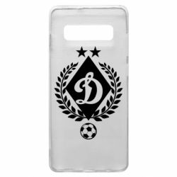 Чехол для Samsung S10+ Лого Динамо с колосками - PrintSalon