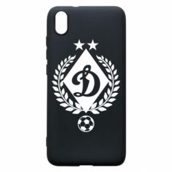 Чехол для Xiaomi Redmi 7A Лого Динамо с колосками - PrintSalon