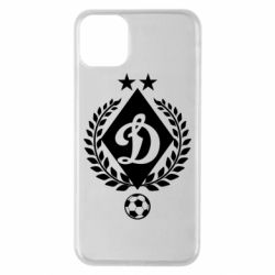 Чехол для iPhone 11 Pro Max Лого Динамо с колосками - PrintSalon