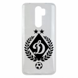 Чехол для Xiaomi Redmi Note 8 Pro Лого Динамо с колосками - PrintSalon