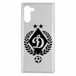 Чехол для Samsung Note 10 Лого Динамо с колосками - PrintSalon