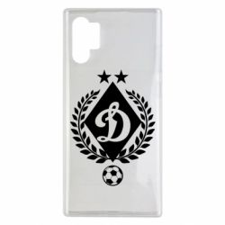 Чехол для Samsung Note 10 Plus Лого Динамо с колосками - PrintSalon