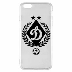 Чехол для iPhone 6 Plus/6S Plus Лого Динамо с колосками - PrintSalon
