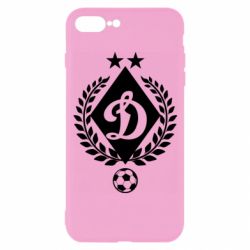Чехол для iPhone 7 Plus Лого Динамо с колосками - PrintSalon