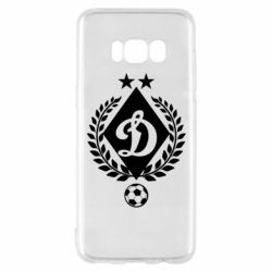 Чехол для Samsung S8 Лого Динамо с колосками - PrintSalon