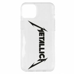 Чехол для iPhone 14 Plus Logo Metallica - PrintSalon