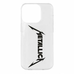 Чехол для iPhone 14 Pro Logo Metallica - PrintSalon