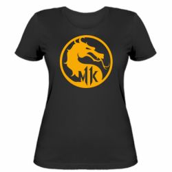 Жіноча футболка Logo Mortal Kombat 11 - PrintSalon