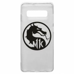 Чохол для Samsung S10+ Logo Mortal Kombat 11 - PrintSalon
