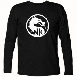 Футболка з довгим рукавом Logo Mortal Kombat 11 - PrintSalon