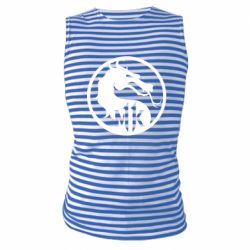 Майка-тільняшка Logo Mortal Kombat 11 - PrintSalon