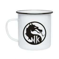 Кружка эмалированная Logo Mortal Kombat 11