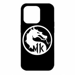 Чохол для iPhone 14 Pro Logo Mortal Kombat 11 - PrintSalon