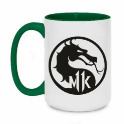 Чашка двокольорова велика Logo Mortal Kombat 11 - PrintSalon