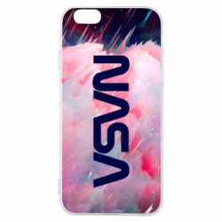Чохол для iPhone 6/6S Logo Nasa and space - PrintSalon
