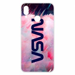 Чохол для Huawei P Smart Plus 2018 Logo Nasa and space - PrintSalon