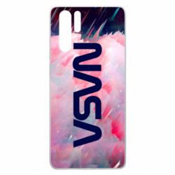 Чохол для Huawei P30 Pro Logo Nasa and space - PrintSalon