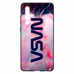 Чохол для Huawei P30 Logo Nasa and space - PrintSalon