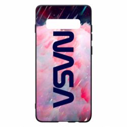 Чохол для Samsung S10+ Logo Nasa and space - PrintSalon