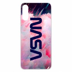 Чохол для Samsung A70 Logo Nasa and space - PrintSalon