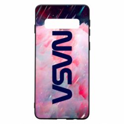 Чохол для Samsung S10 Logo Nasa and space - PrintSalon