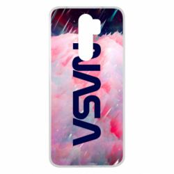 Чохол для Xiaomi Redmi Note 8 Pro Logo Nasa and space - PrintSalon