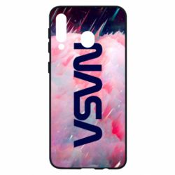 Чохол для Samsung M30 Logo Nasa and space - PrintSalon
