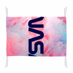Прапор Logo Nasa and space - PrintSalon