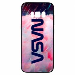 Чохол для Samsung S8 Logo Nasa and space - PrintSalon