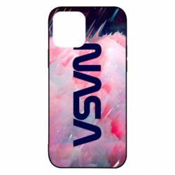 Чохол для iPhone 12 Logo Nasa and space - PrintSalon