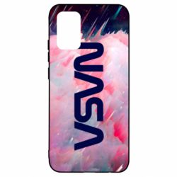 Чохол для Samsung A02s/M02s Logo Nasa and space - PrintSalon