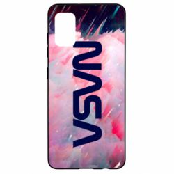 Чохол для Samsung A41 Logo Nasa and space - PrintSalon