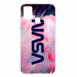 Чохол для Samsung M31 Logo Nasa and space - PrintSalon