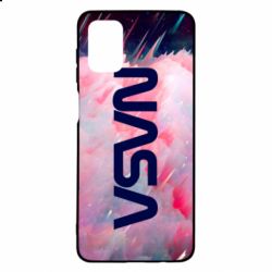 Чохол для Samsung M51 Logo Nasa and space - PrintSalon
