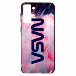 Чохол для Samsung S21 Ultra Logo Nasa and space - PrintSalon